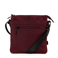 Tracker Sac bandoulière Basic en nylon RFID à 2 soufflets