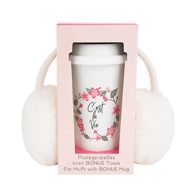Tracker Earmuffs & Mug set