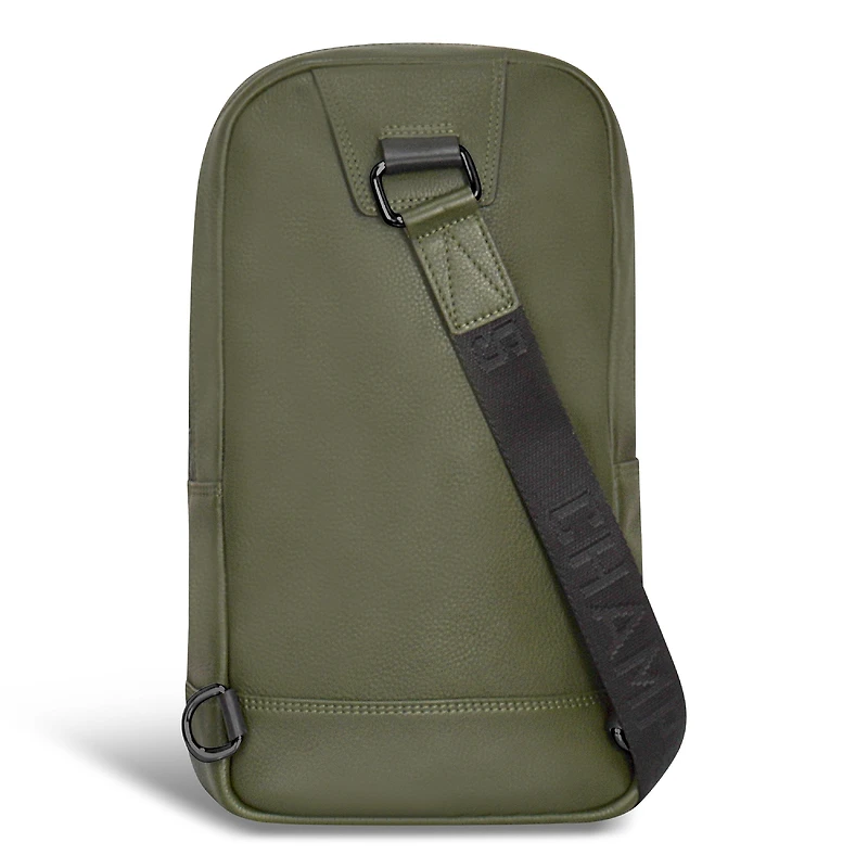 Champs Onyx Leather Sling Bag