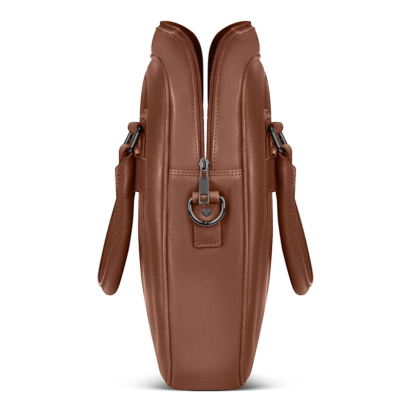 Porte-documents mince en cuir Champs Onyx