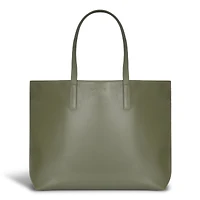 Champs Onyx Leather Open Tote
