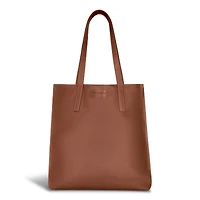 Champs Onyx Leather Vertical Tote