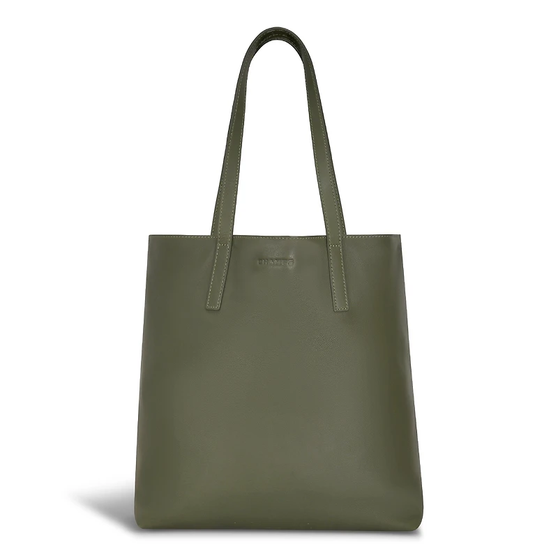 Champs Onyx Leather Vertical Tote