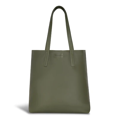 Champs Onyx Leather Vertical Tote