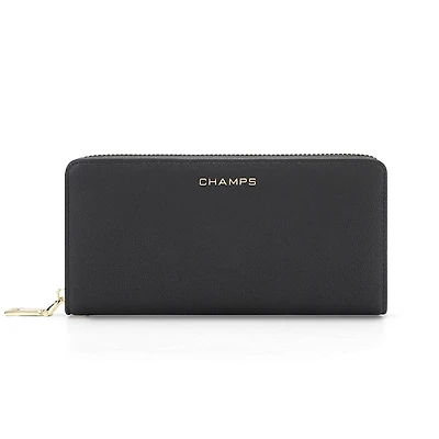 Champs Iconic Zip-Around Wallet