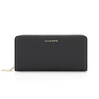 Champs Iconic Zip-Around Wallet