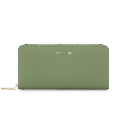 Champs Iconic Zip-Around Wallet