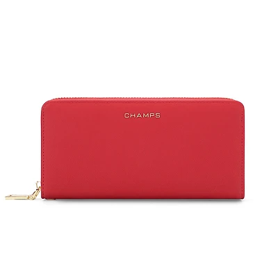 Champs Iconic Zip-Around Wallet