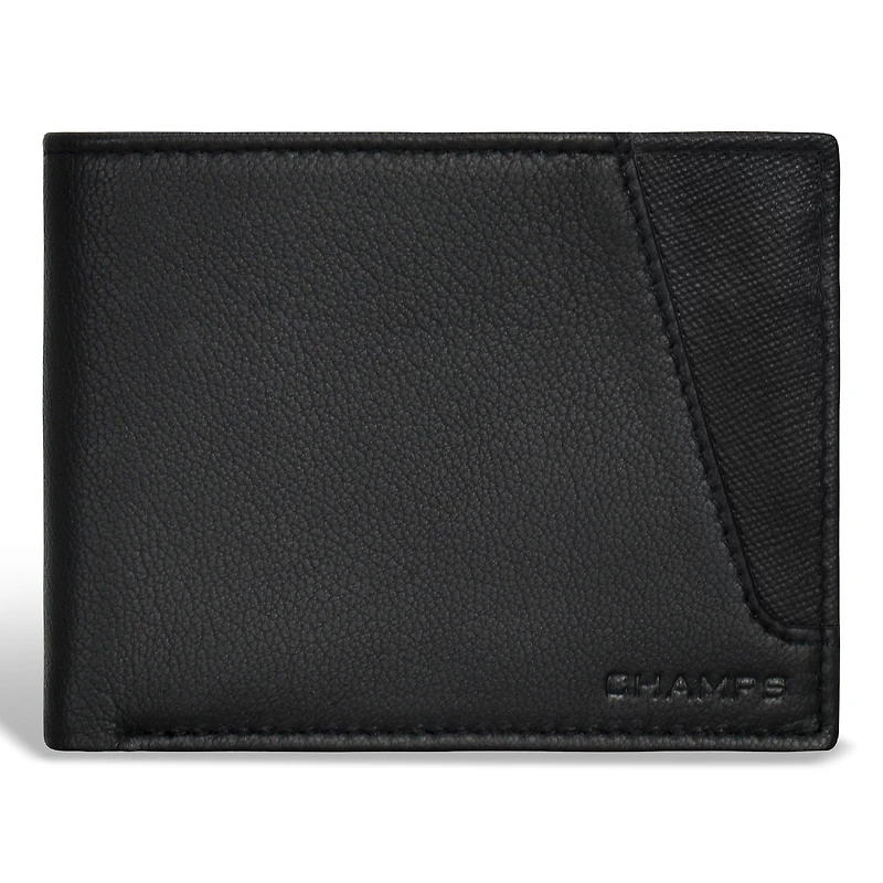 Champs Iconic Leather Bi-Fold Wallet