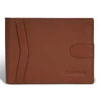 Champs Onyx Leather Access Center Wing Wallet