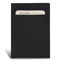 Champs Onyx Leather Mag Hybrid Card Holder