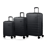 Champs Linen 3-Piece Luggage Set
