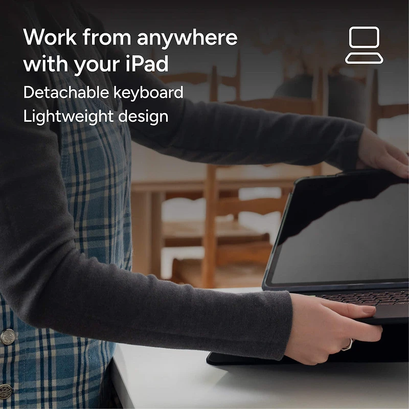 Zagg Pro Keys Connect with Trackpad for iPad Pro -inch M4