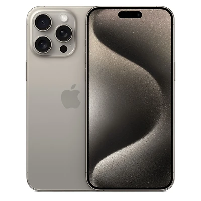 Certified Pre-Owned - Apple iPhone 15 Pro Max (256GB, Natural Titanium)