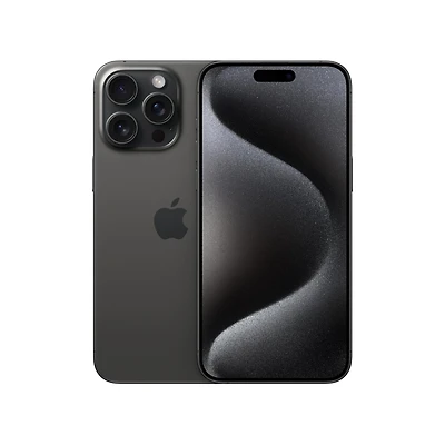 Certified Pre-Owned - Apple iPhone 15 Pro Max (256GB, Black Titanium)