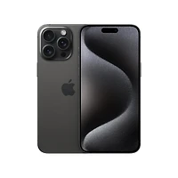 Certified Pre-Owned - Apple iPhone 15 Pro Max (256GB, Black Titanium)