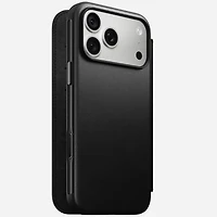 Modern Leather Folio - iPhone 18 Pro | Black | Nomad Leather