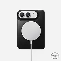 Traditional Leather Folio - iPhone Duo | Black | Horween