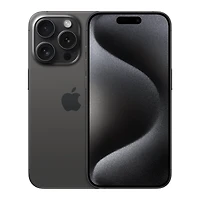 Certified Pre-Owned - Apple iPhone 15 Pro (128GB, Black Titanium)