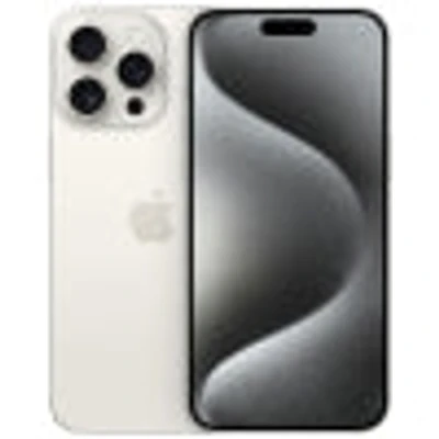 Certified Pre-Owned - Apple iPhone 15 Pro (256GB, White Titanium)