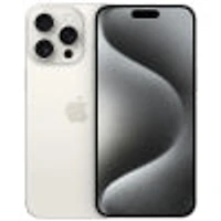 Certified Pre-Owned - Apple iPhone 15 Pro (256GB, White Titanium)