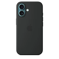 iPhone 16 Silicone Case with MagSafe - Black