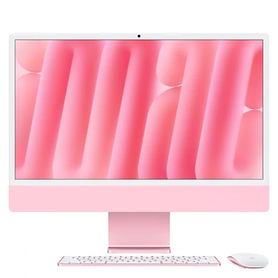 24-inch iMac with Retina 4.5K display: Apple M4 chip with 10-core CPU and 10-core GPU, 256GB SSD
