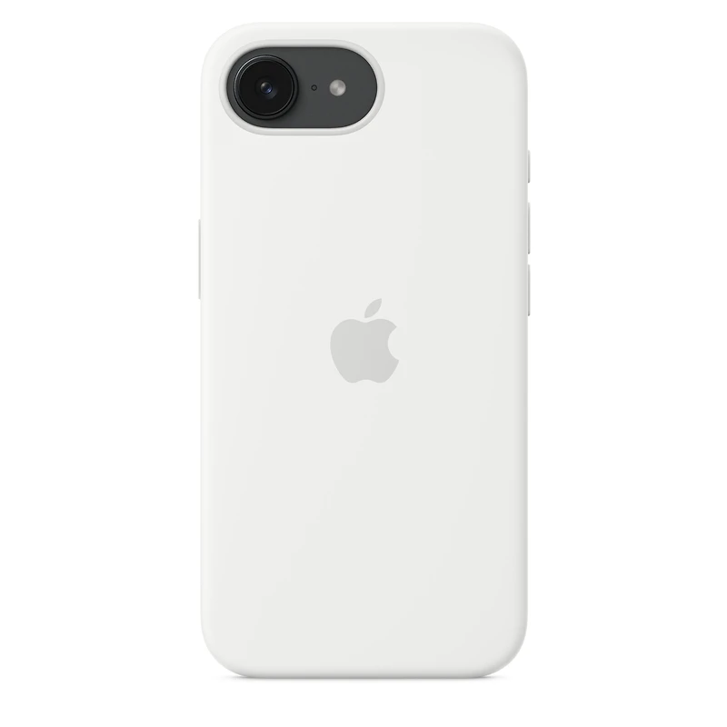 iPhone 16e Silicone Case – White