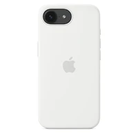iPhone 16e Silicone Case – White