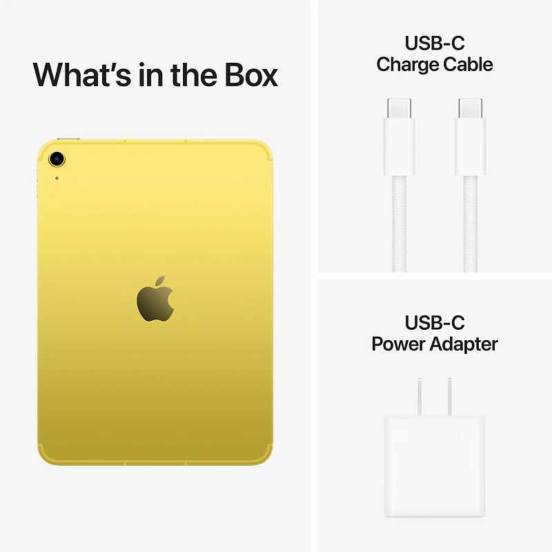 iPad Wi-Fi + Cellular 128GB - Yellow (A16)