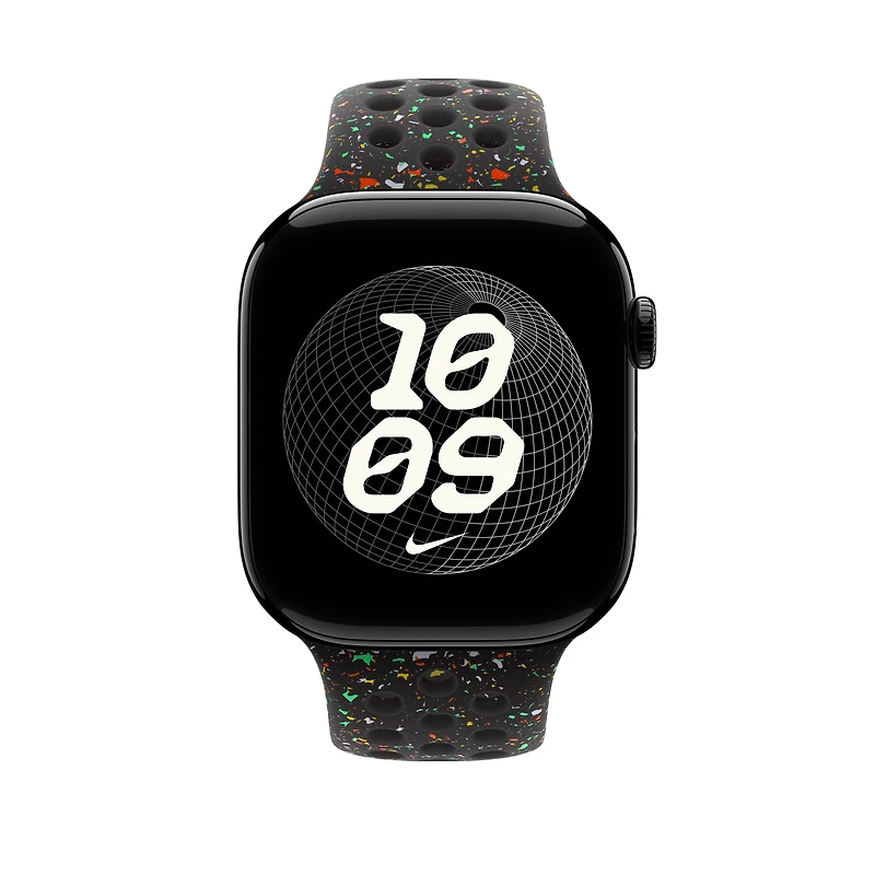 46mm Midnight Black Nike Sport Band - S/M