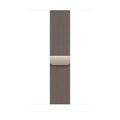 46mm Natural Milanese Loop - S/M