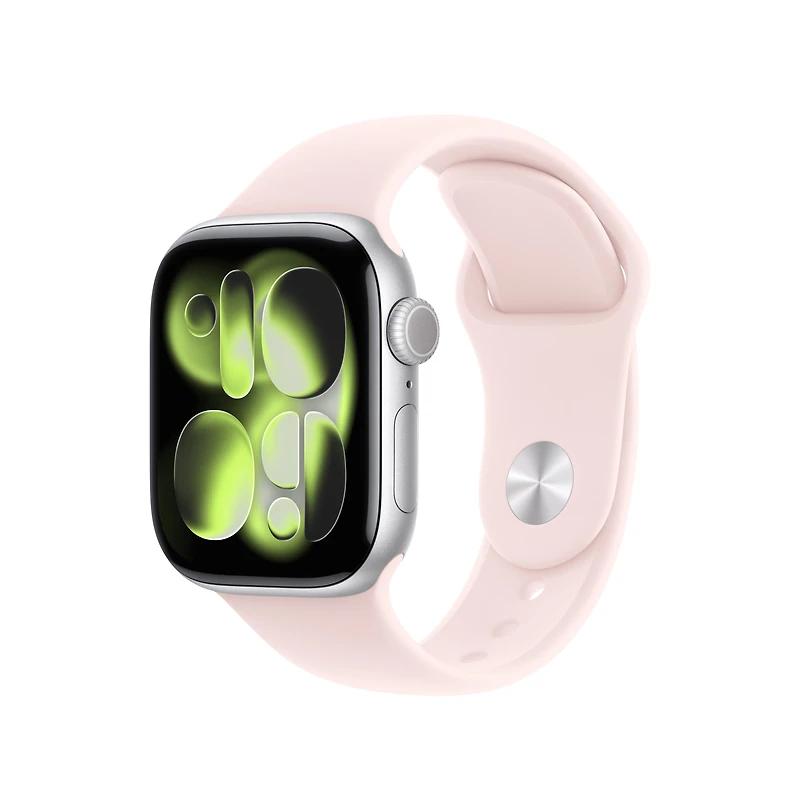 Apple - Sport Band S/M - Soft Pink - Small Watch