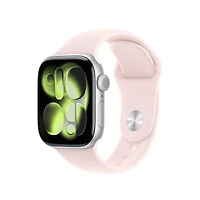 Apple - Sport Band S/M - Soft Pink - Small Watch