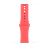 Apple - Sport Band S/M - Bright Guava  - Large Watch