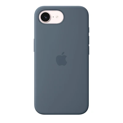 iPhone 17e Silicone Case with MagSafe – Anchor Blue