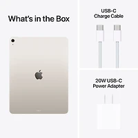 13-inch iPad Air Wi-Fi 128GB - Starlight (M4)