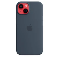 iPhone 14 Silicone Case with MagSafe - Storm Blue