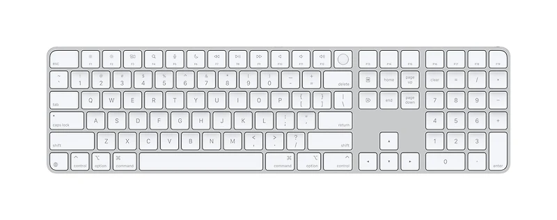 Magic Keyboard with Touch ID and Numeric Keypad for Mac models with Apple silicon (USB‑C) - US English