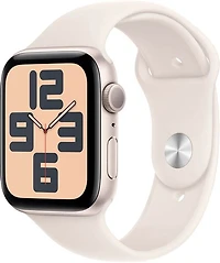 Apple Watch SE (2024) 40mm, GPS + Cellular, Starlight Aluminium Case with Starlight Sport Band