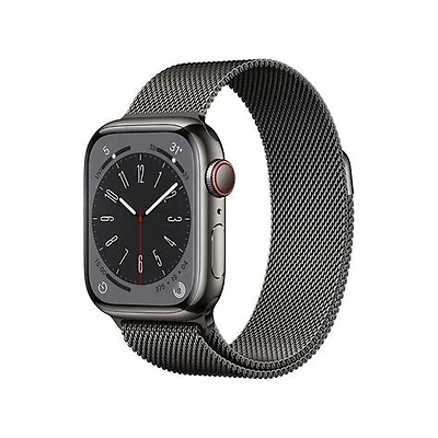 Apple Watch Series 8 41mm, GPS + Cellular, Graphite Stainless Steel Case