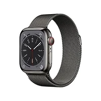 Apple Watch Series 8 41mm, GPS + Cellular, Graphite Stainless Steel Case