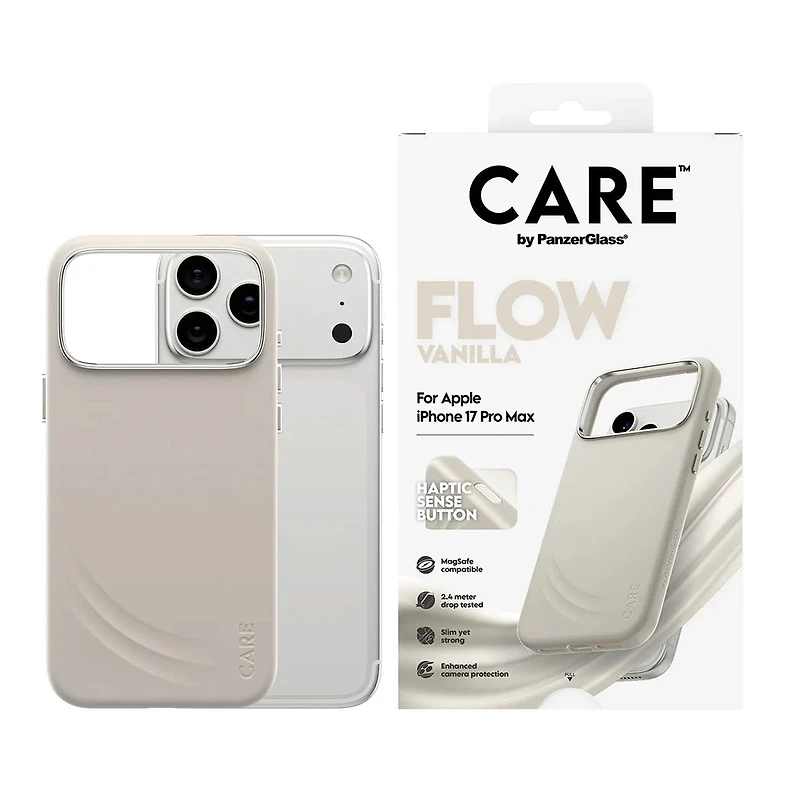 PanzerGlass CARE Flow Case with MagSafe for iPhone 17 Pro Max