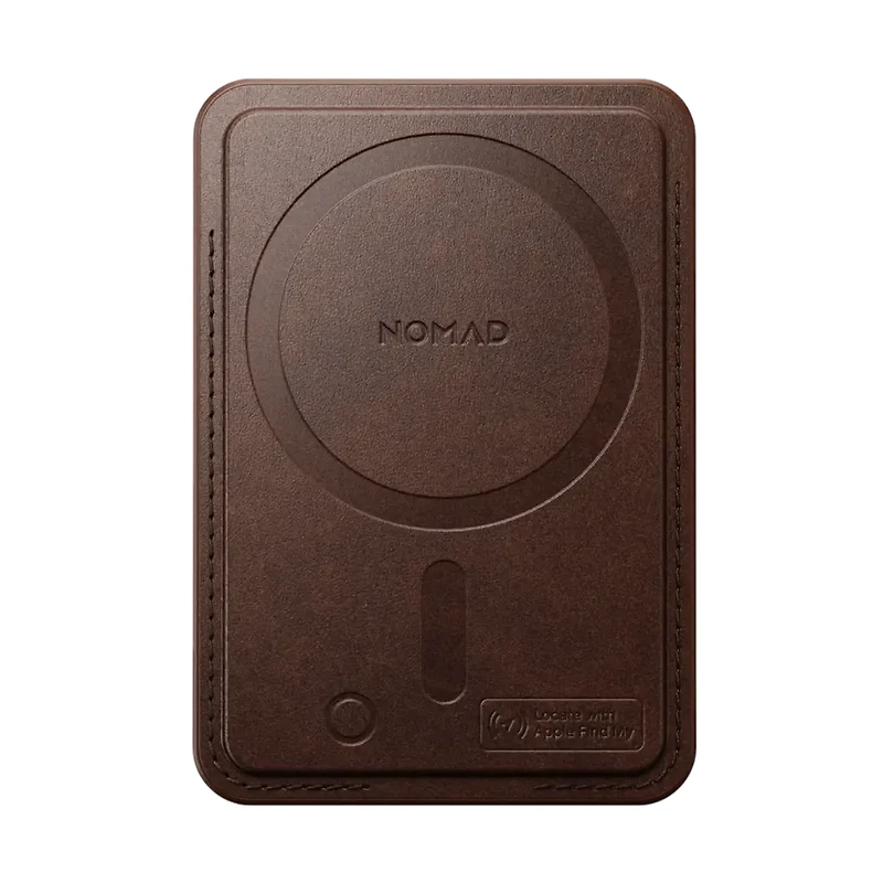 Nomad Leather Find My Wallet - Brown