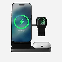 Nomad Stand One Max with MagSafe Wireless Charger 3 in 1 - Black