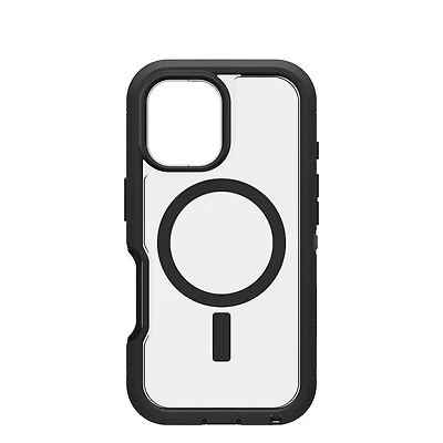 Otterbox Defender XT with MagSafe for iPhone 16 Plus - Clear / Black Dark Side