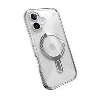 Speck Case with ClickLock/MagSafe for iPhone 16 - Grip Clear