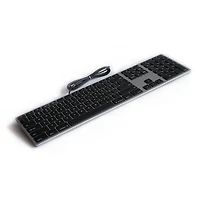 Matias USB Wired Keyboard for Mac (w/out USB HUB)- Space Grey