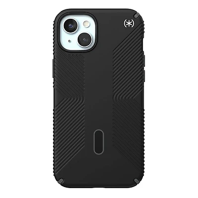 Speck Presidio2 Pro Grip Case with MagSafe/Click Lock for iPhone 16e/15/14/13 - Black/Slate Grey