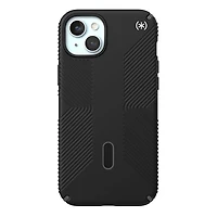 Speck Presidio2 Pro Grip Case with MagSafe/Click Lock for iPhone 16e/15/14/13 - Black/Slate Grey